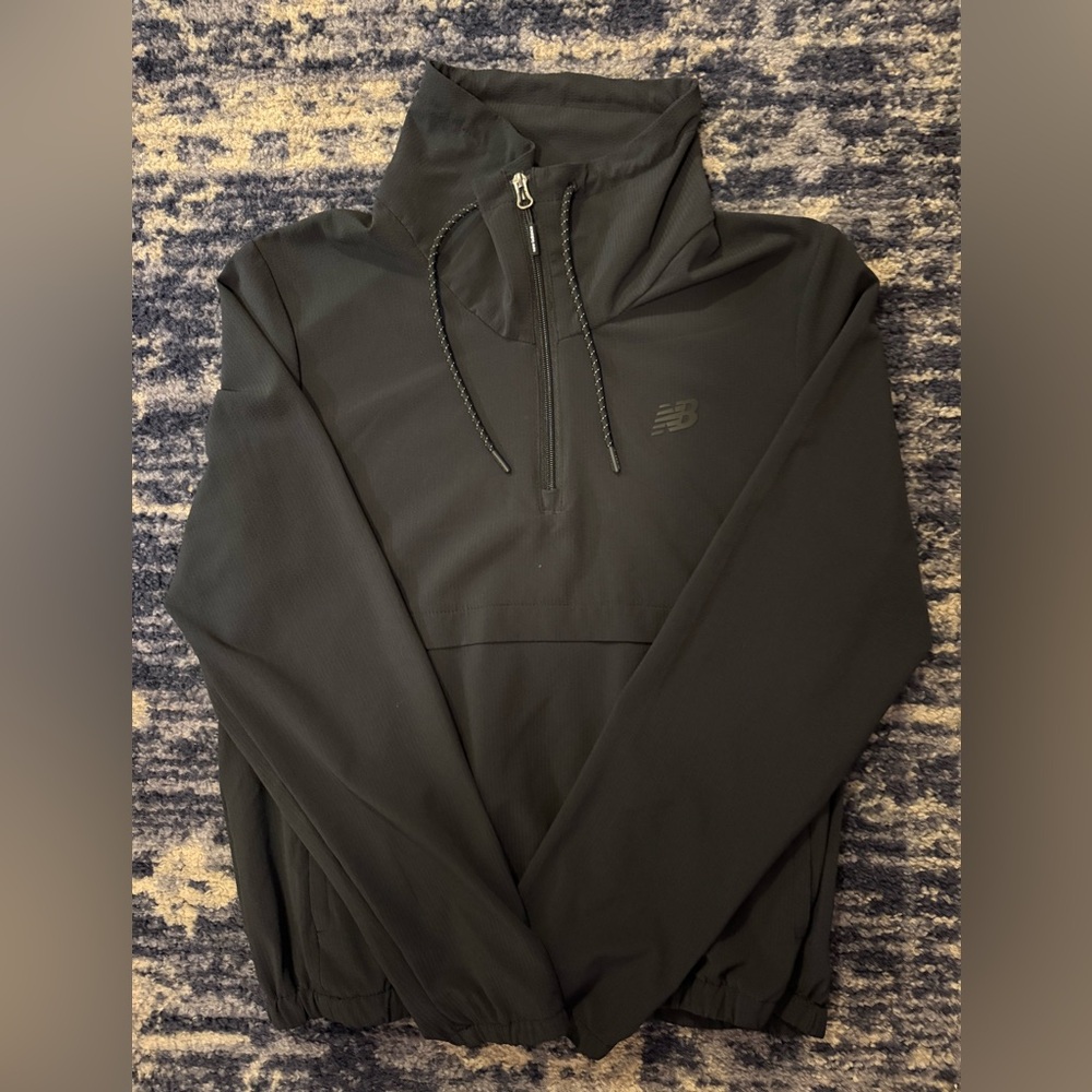 New Balance Black Windbreaker